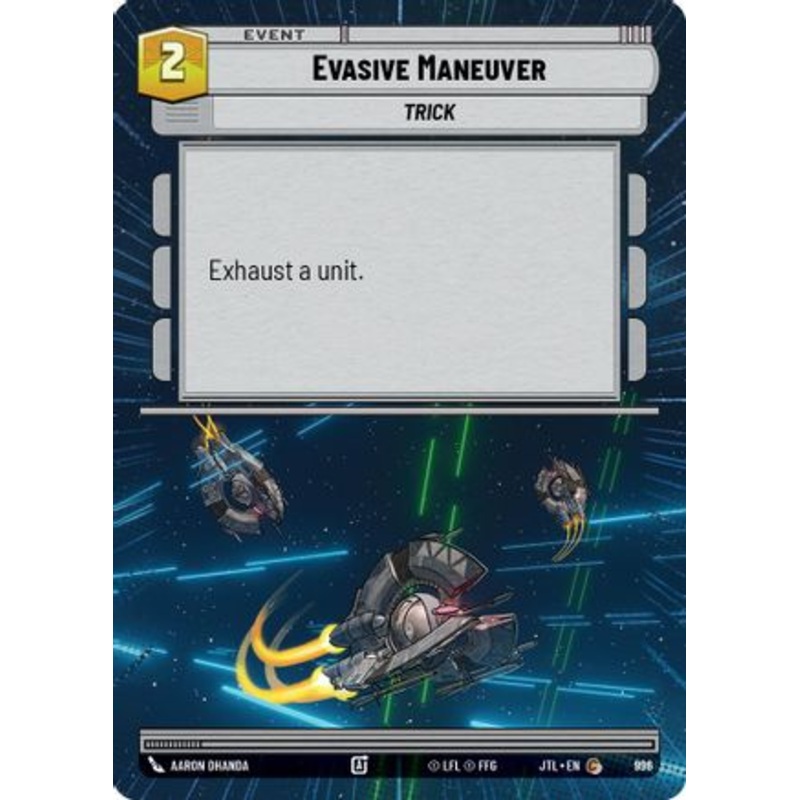 Evasive Maneuver (Hyperspace Foil) (996) - Jump to Lightspeed Foil