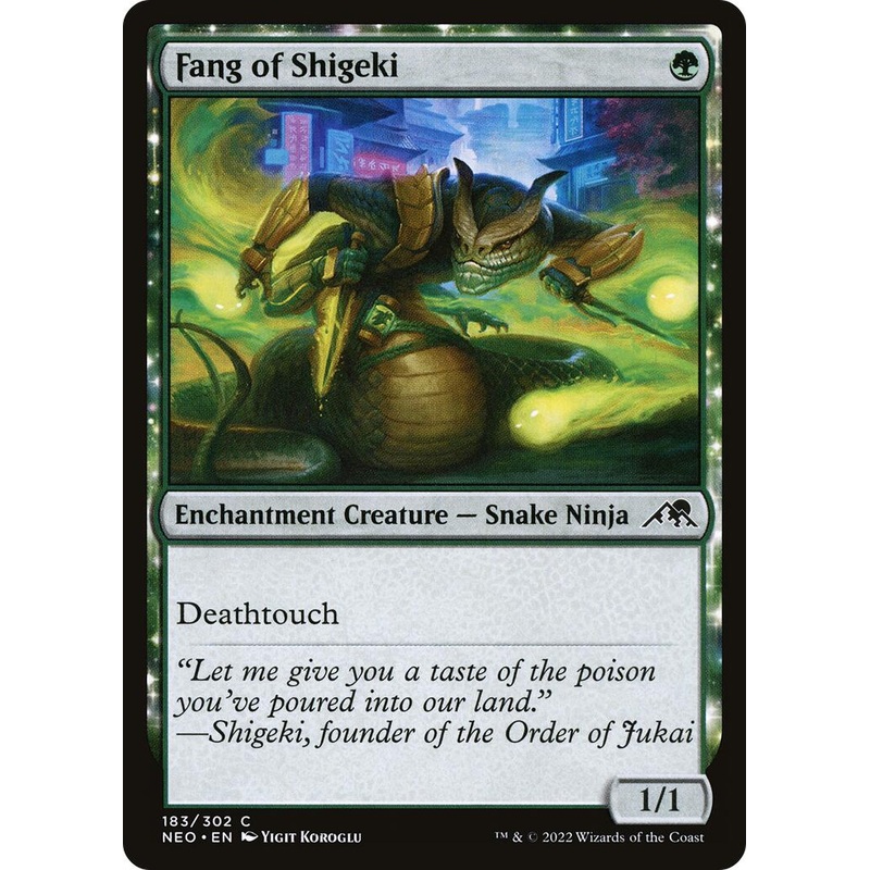 Fang of Shigeki [NEO - 183]