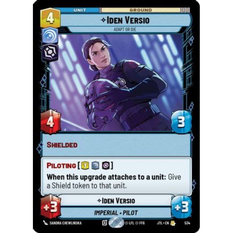 Iden Versio - Adapt or Die (Foil) (534) - Jump to Lightspeed Foil