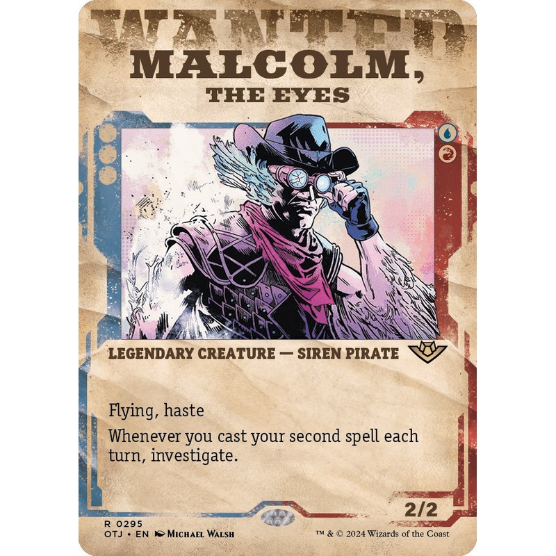 Malcolm, the Eyes (Showcase) [OTJ - 295]