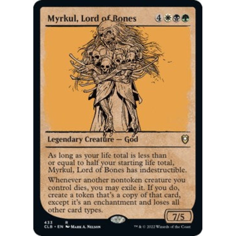 Myrkul, Lord of Bones (Showcase) [CLB - 433]