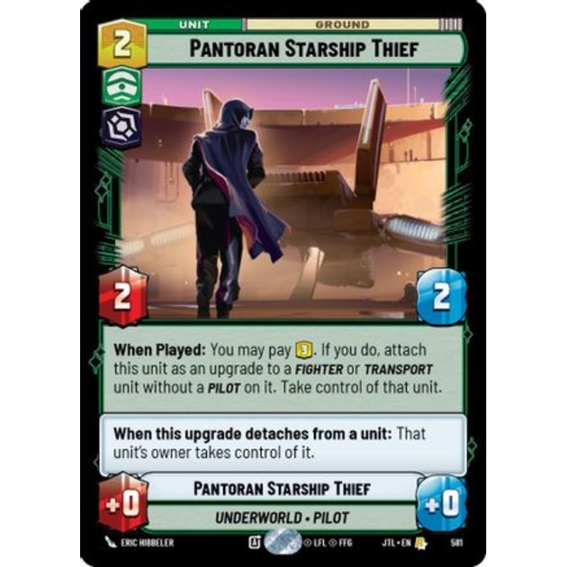 Pantoran Starship Thief (Foil) (581) - Jump to Lightspeed Foil