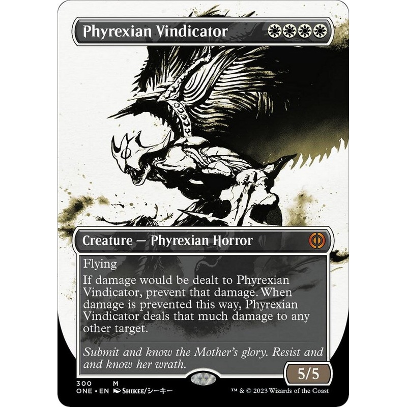 Phyrexian Vindicator (Showcase) [ONE - 300]