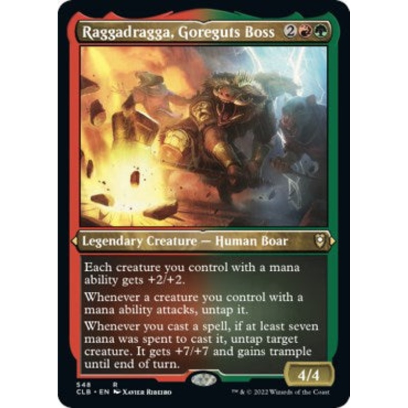 Raggadragga, Goreguts Boss (Foil Etched) [CLB - 548]