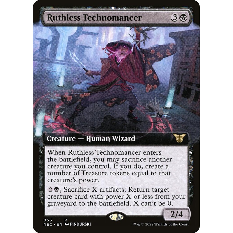 Ruthless Technomancer (Extended Art) [NEC - 56]
