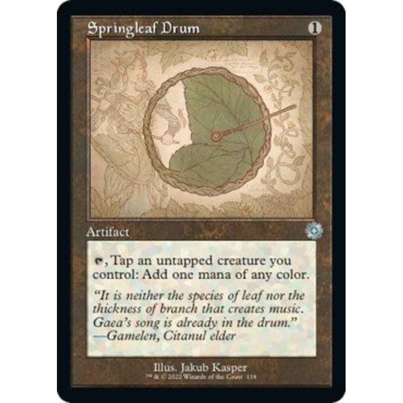 Springleaf Drum (Schematic) [BRR - 118]