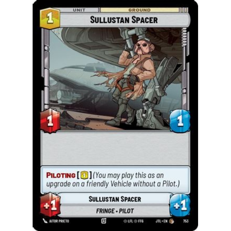 Sullustan Spacer (Foil) (753) - Jump to Lightspeed Foil