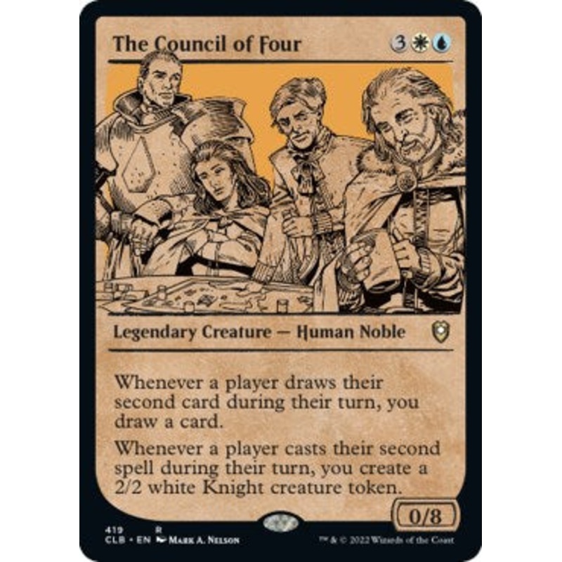 The Council of Four (Showcase) [CLB - 419]
