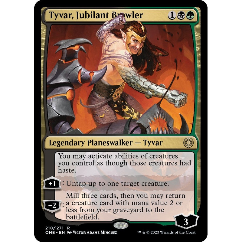 Tyvar, Jubilant Brawler [ONE - 218]