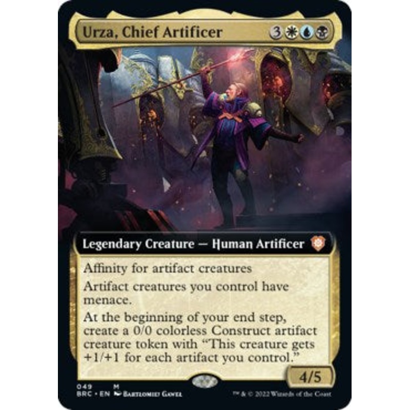 Urza, Chief Artificer (Extended Art) [BRC - 49]