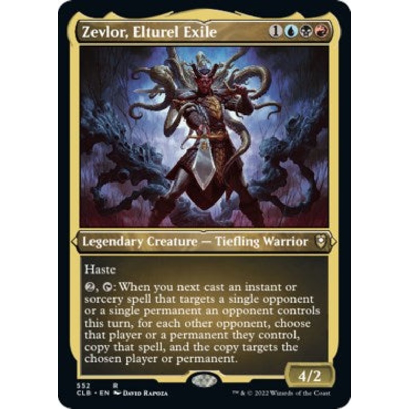 Zevlor, Elturel Exile (Foil Etched) [CLB - 552]