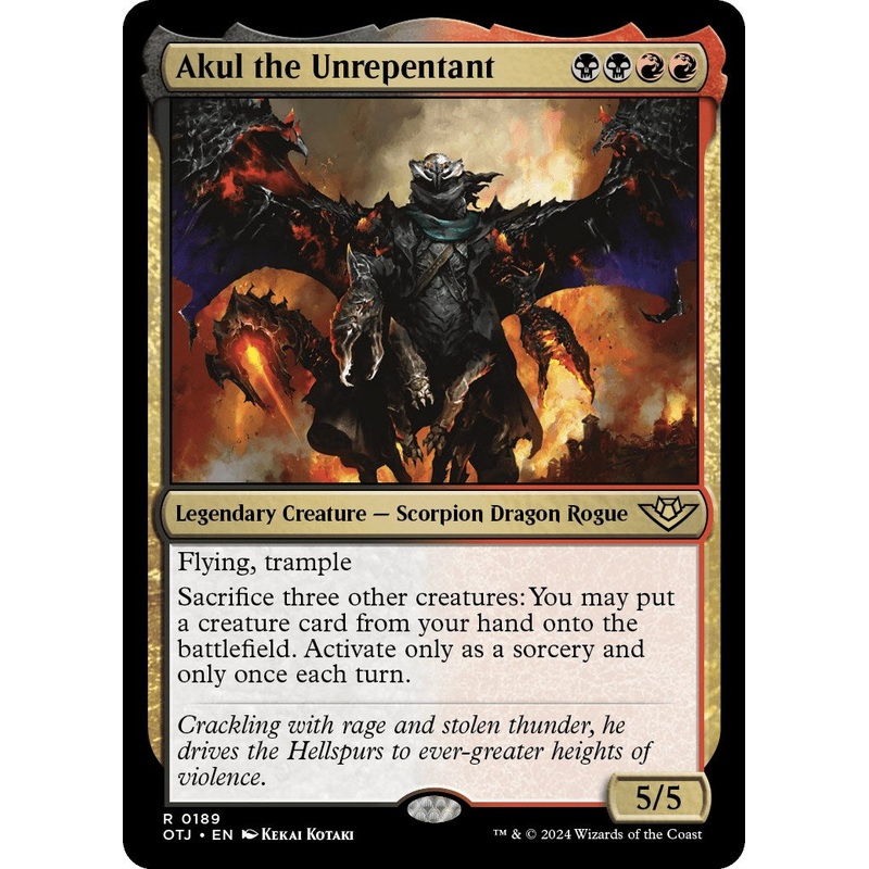 Akul the Unrepentant [OTJ - 189]