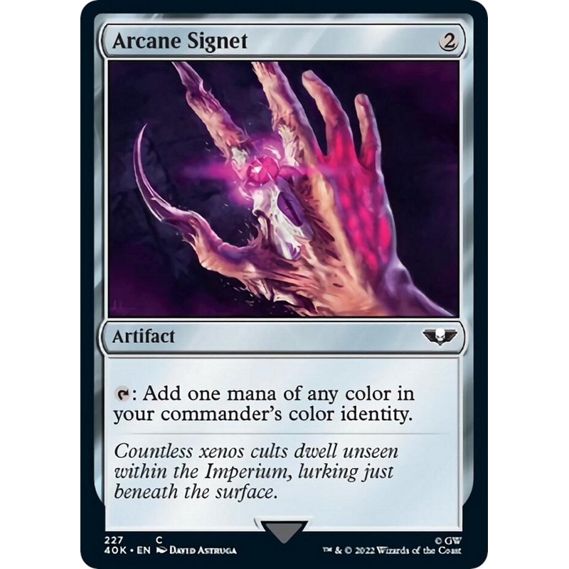 Arcane Signet (227) (Surge Foil) [40K - 227]