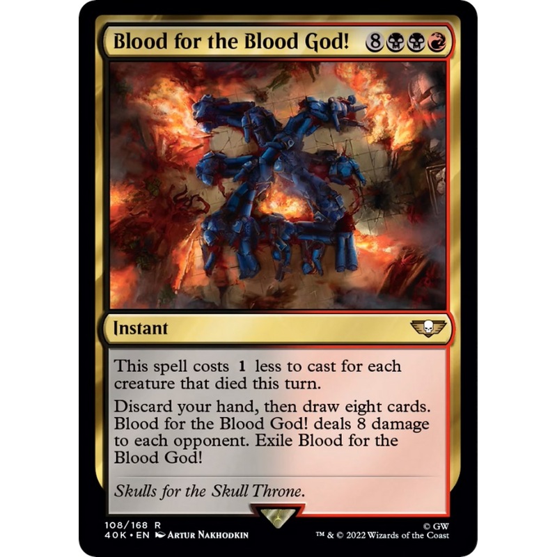 Blood for the Blood God! (Surge Foil) [40K - 108]