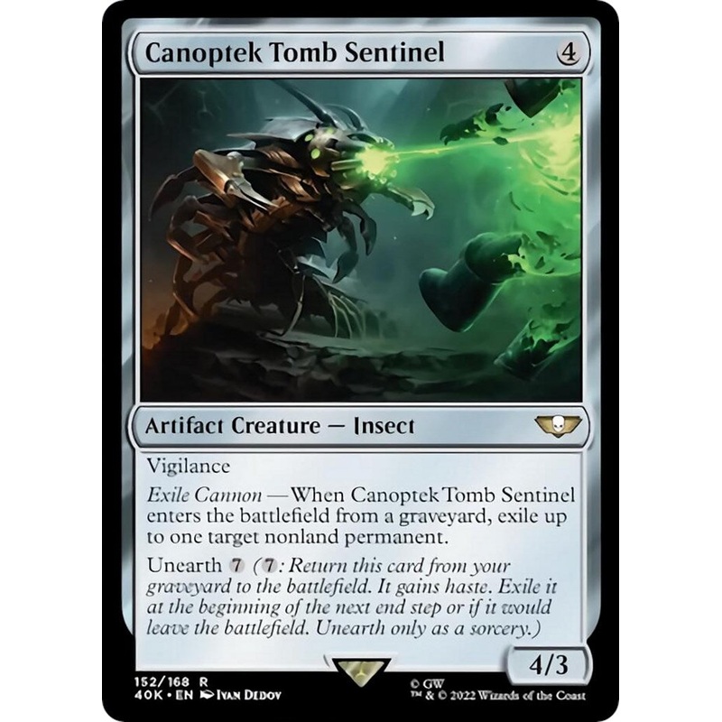 Canoptek Tomb Sentinel (Surge Foil) [40K - 152]