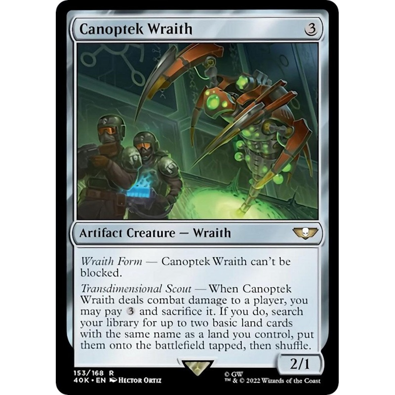 Canoptek Wraith (Surge Foil) [40K - 153]