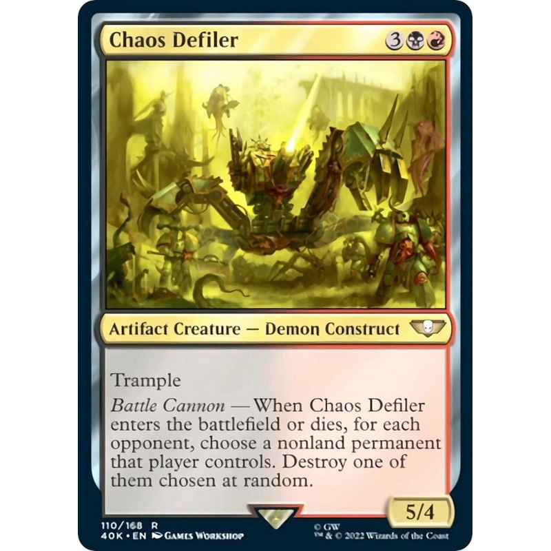 Chaos Defiler [40K - 110]