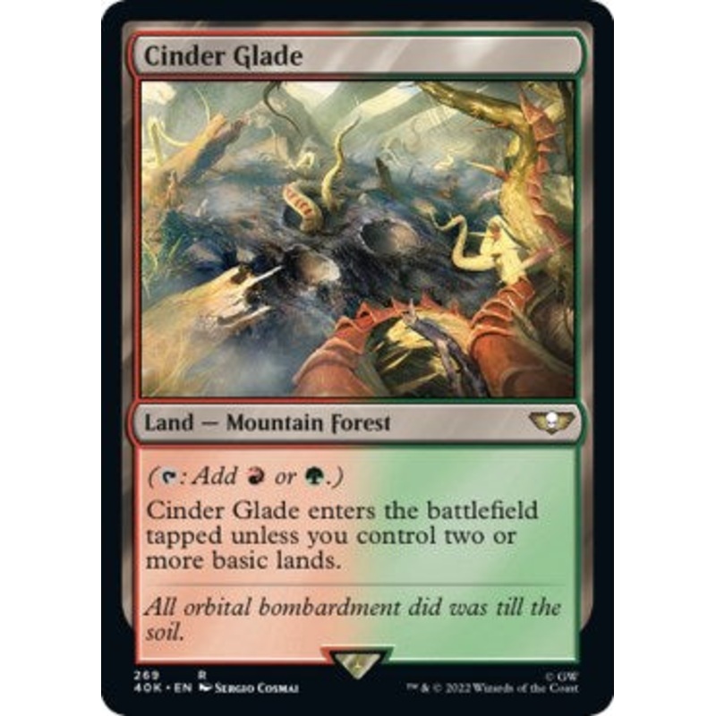 Cinder Glade (Surge Foil) [40K - 269]