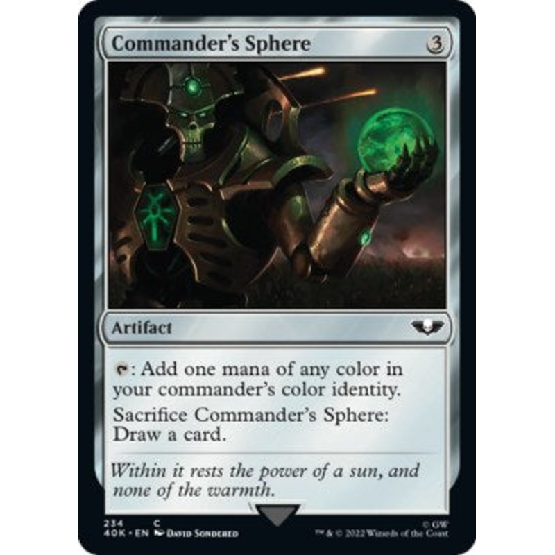 Commander's Sphere (234) (Surge Foil) [40K - 234]