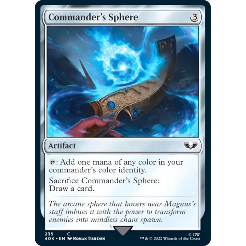 Commander's Sphere (235) (Surge Foil) [40K - 235]