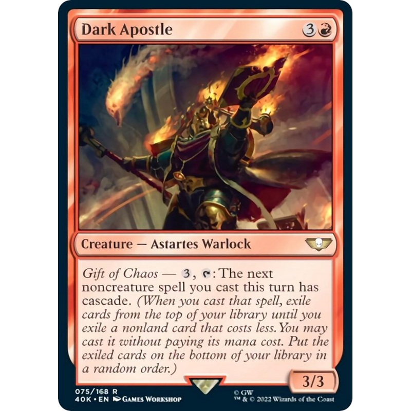 Dark Apostle [40K - 75]