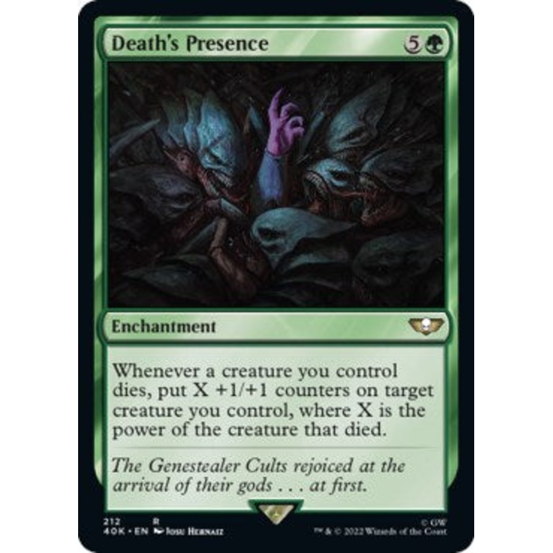 Death's Presence (Surge Foil) [40K - 212]