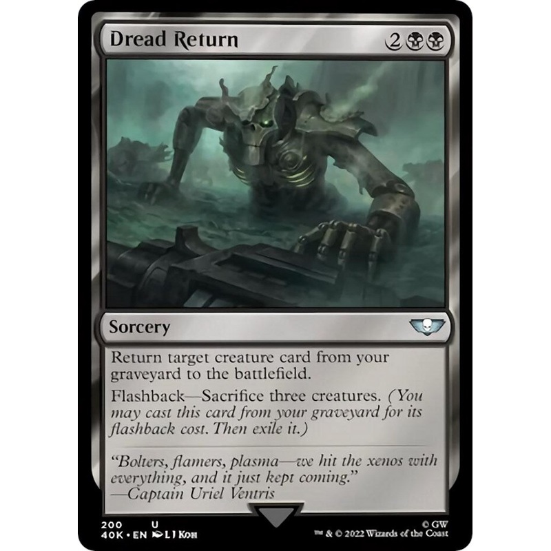 Dread Return (Surge Foil) [40K - 200]