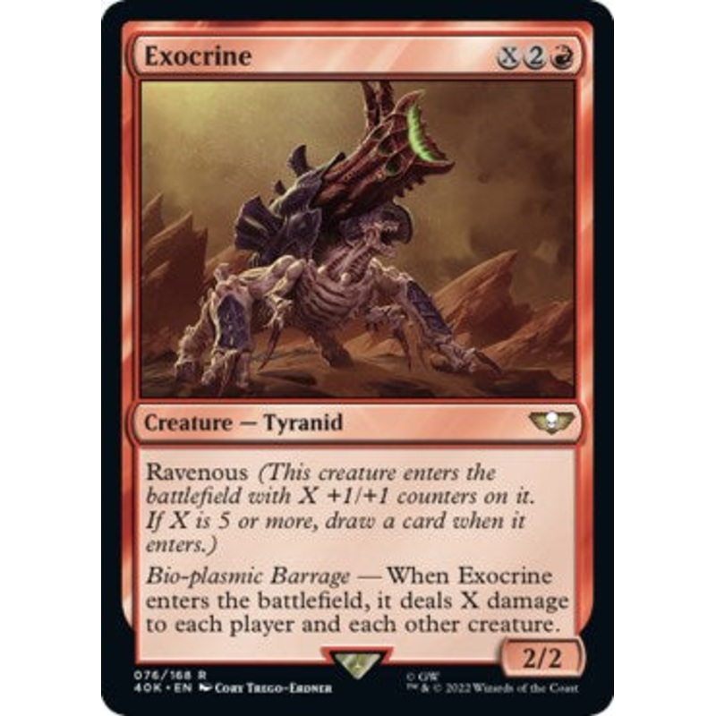 Exocrine (Surge Foil) [40K - 76]