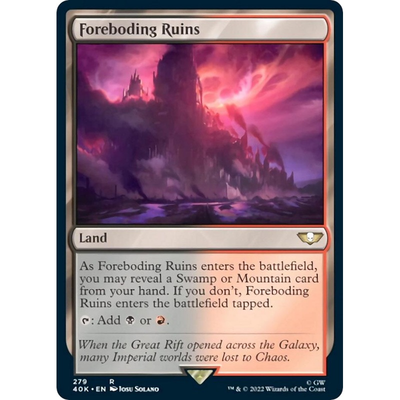 Foreboding Ruins [40K - 279]