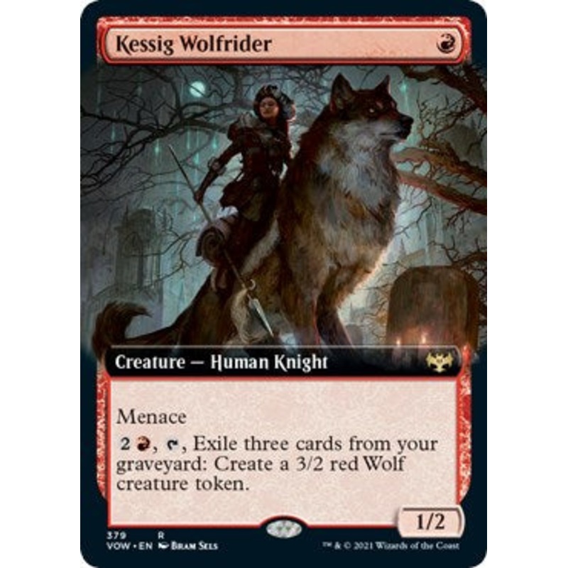 Kessig Wolfrider (Extended Art) [VOW - 379]