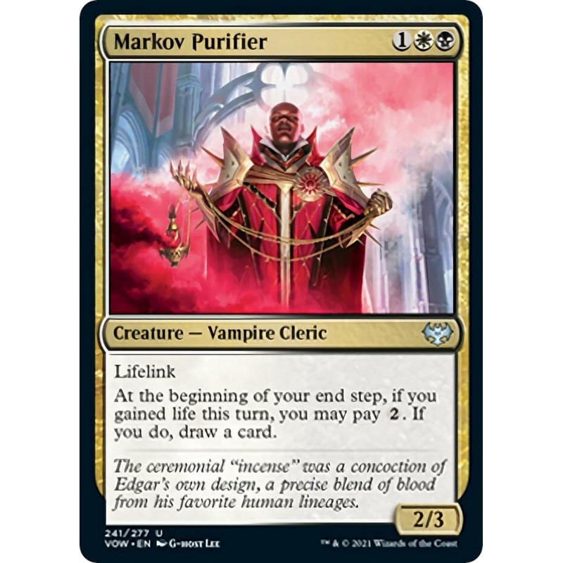 Markov Purifier [VOW - 241]