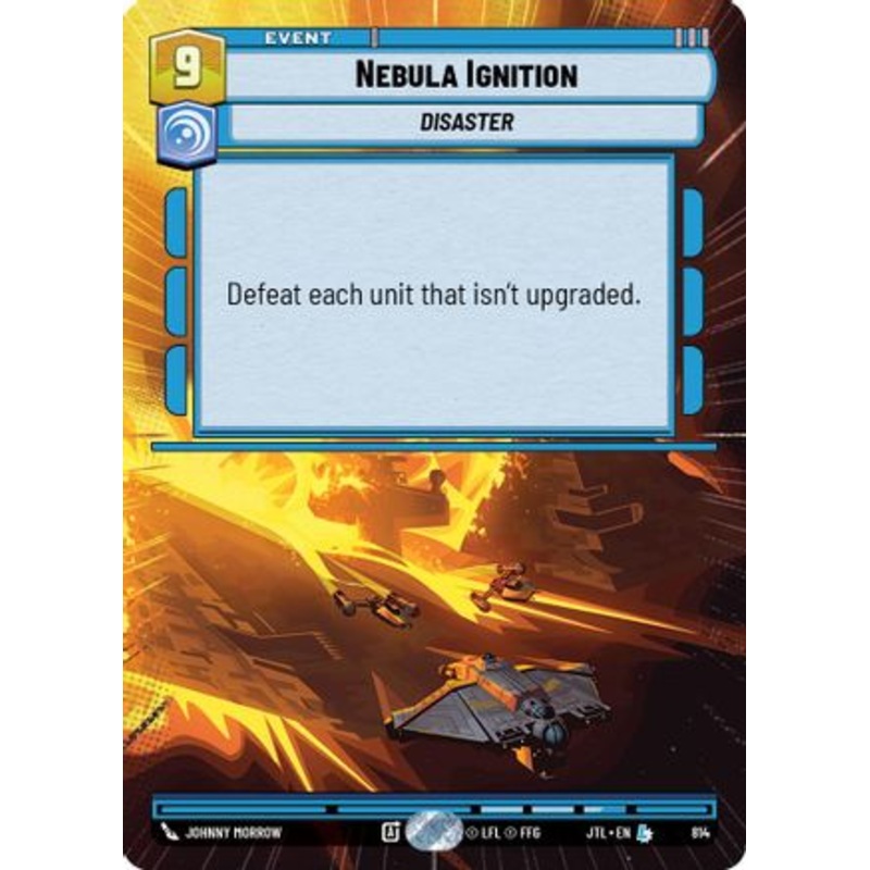 Nebula Ignition (Hyperspace Foil) (814) - Jump to Lightspeed Foil