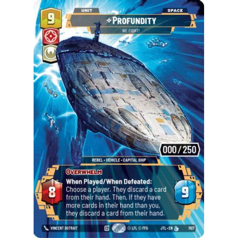 Profundity - We Fight! (Serialized) (1107) - Jump to Lightspeed Foil