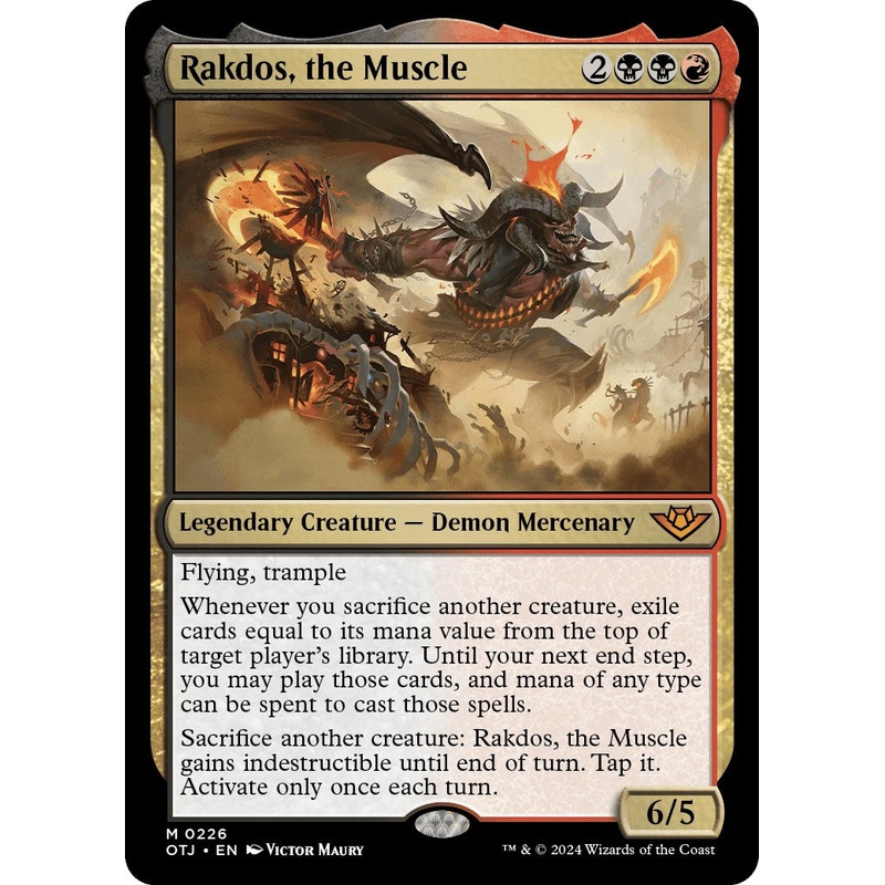Rakdos, the Muscle [OTJ - 226]