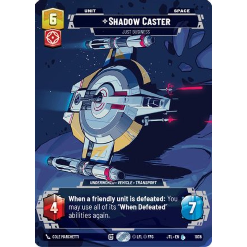 Shadow Caster - Just Business (Prestige) (1036) - Jump to Lightspeed