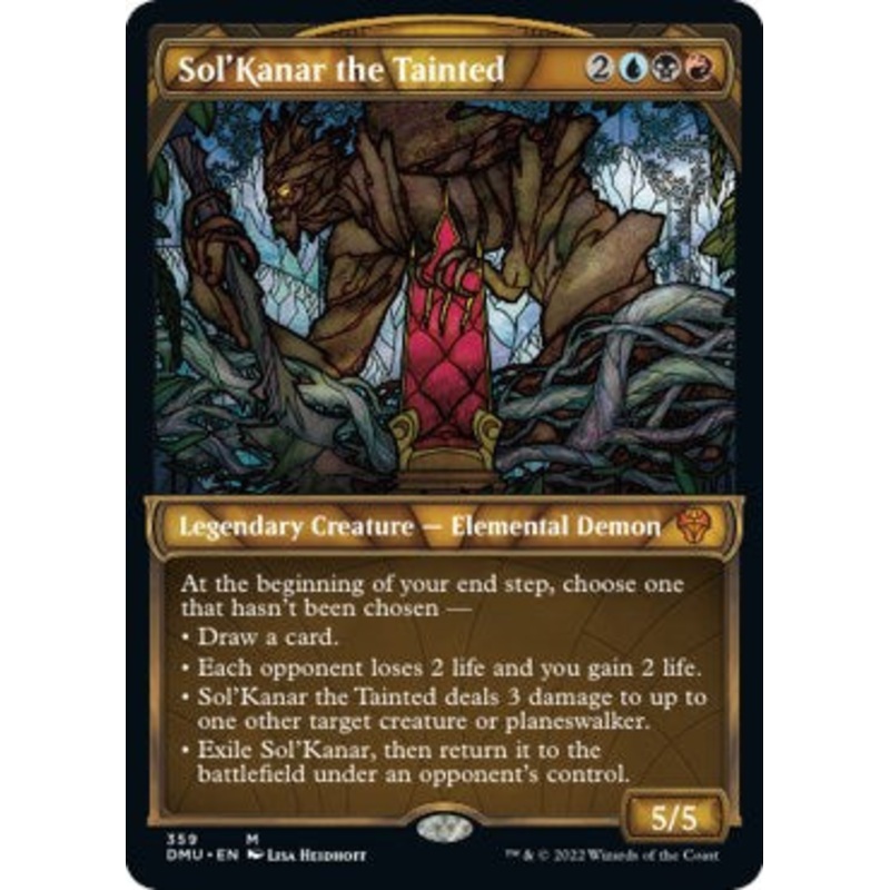 Sol'Kanar the Tainted (Textured Foil) [DMU - 359]