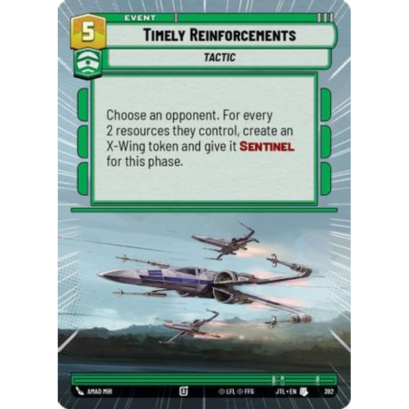 Timely Reinforcements (Hyperspace) (392) - Jump to Lightspeed