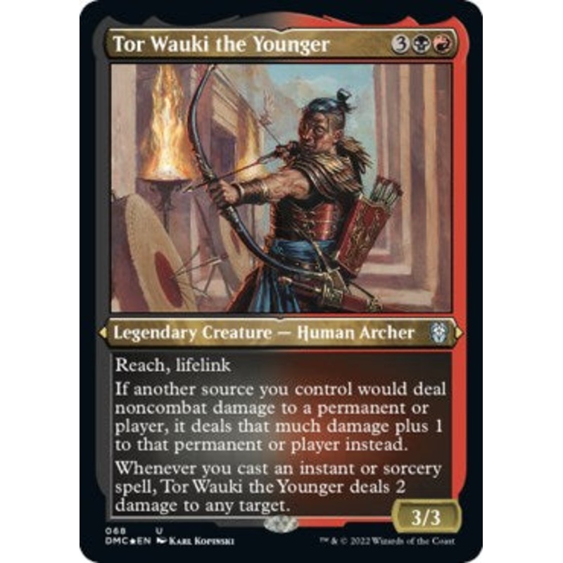 Tor Wauki the Younger (Foil Etched) [DMC - 68]