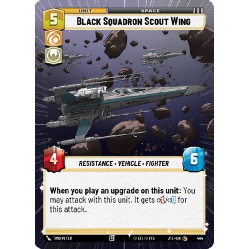 Black Squadron Scout Wing (Hyperspace) (464) - Jump to Lightspeed