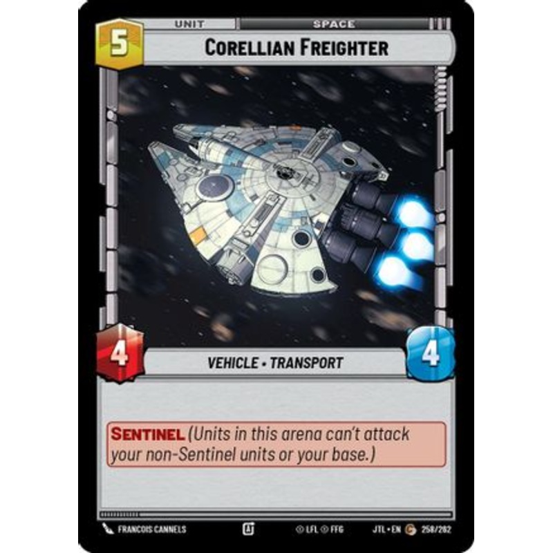 Corellian Freighter (258/262) - Jump to Lightspeed