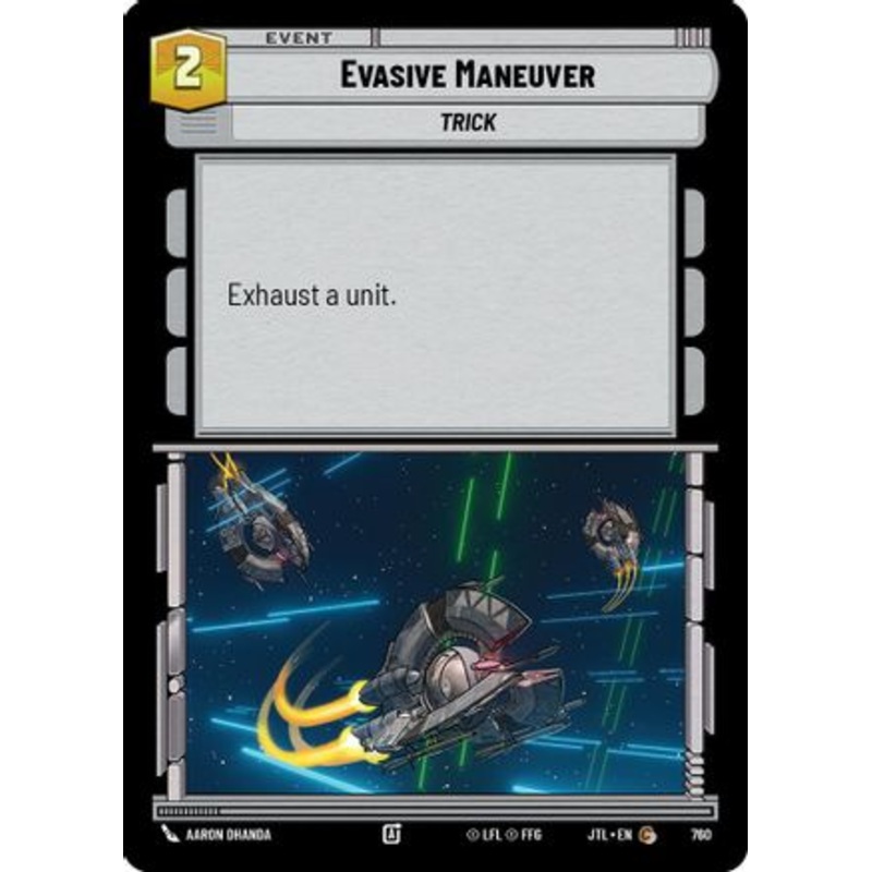 Evasive Maneuver (Foil) (760) - Jump to Lightspeed Foil