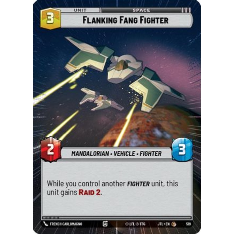Flanking Fang Fighter (Hyperspace) (519) - Jump to Lightspeed