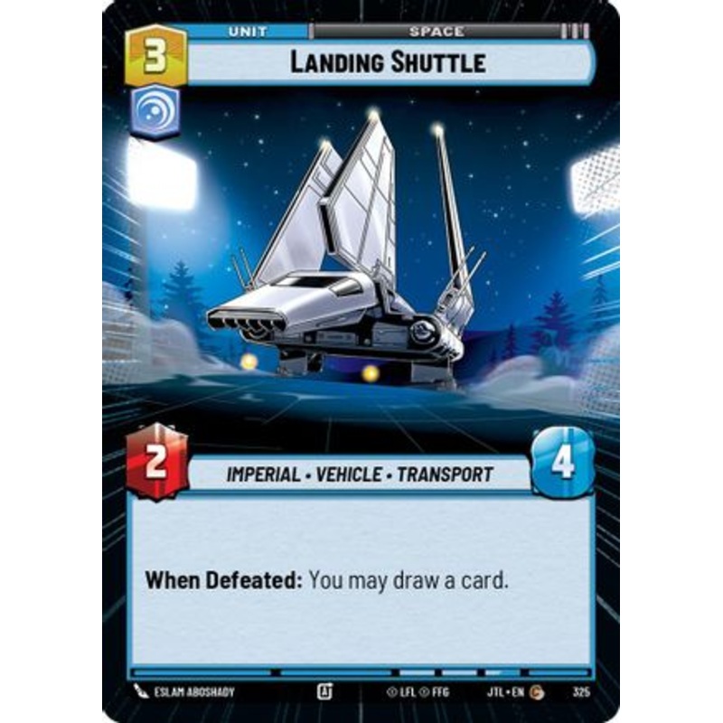 Landing Shuttle (Hyperspace) (325) - Jump to Lightspeed