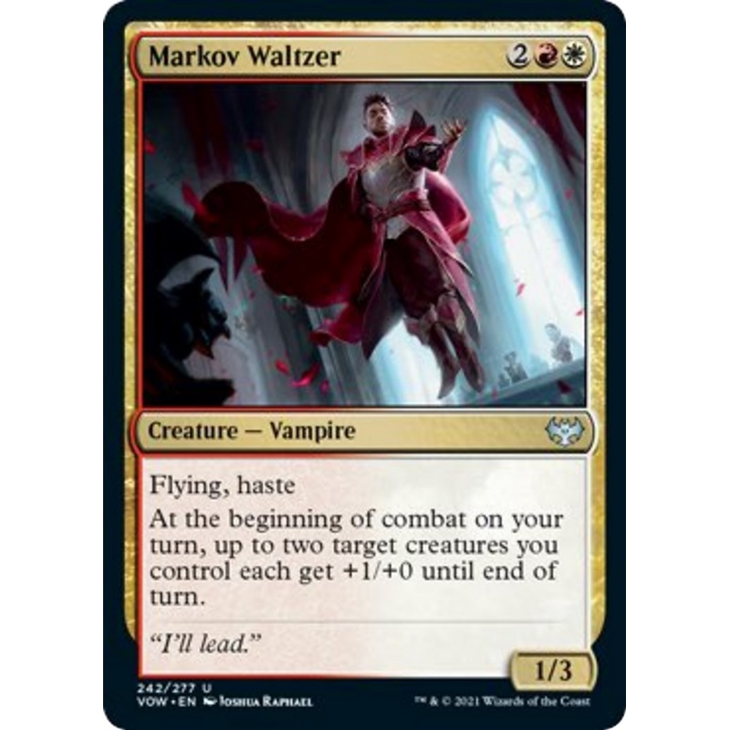 Markov Waltzer [VOW - 242]