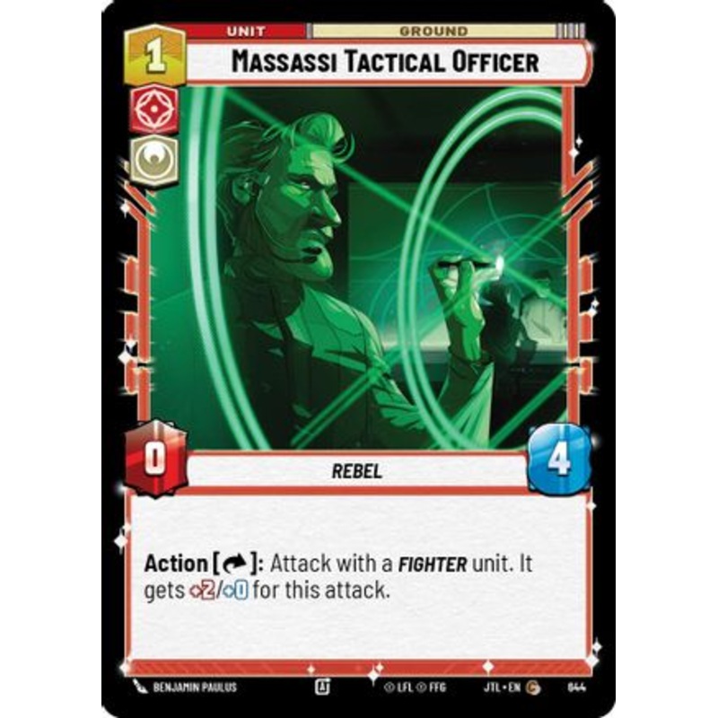 Massassi Tactical Officer (Foil) (644) - Jump to Lightspeed Foil