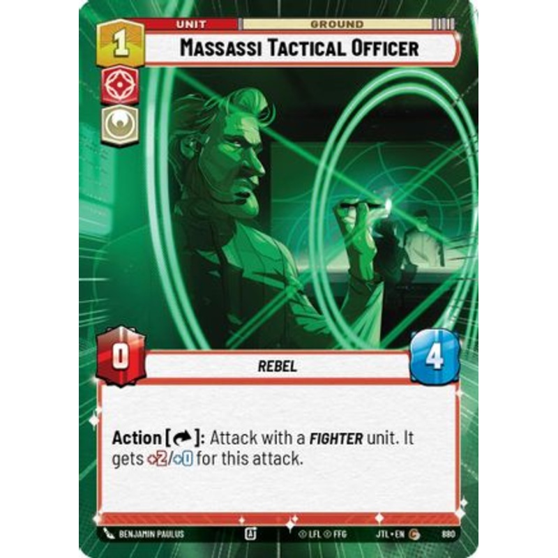 Massassi Tactical Officer (Hyperspace Foil) (880) - Jump to Lightspeed Foil