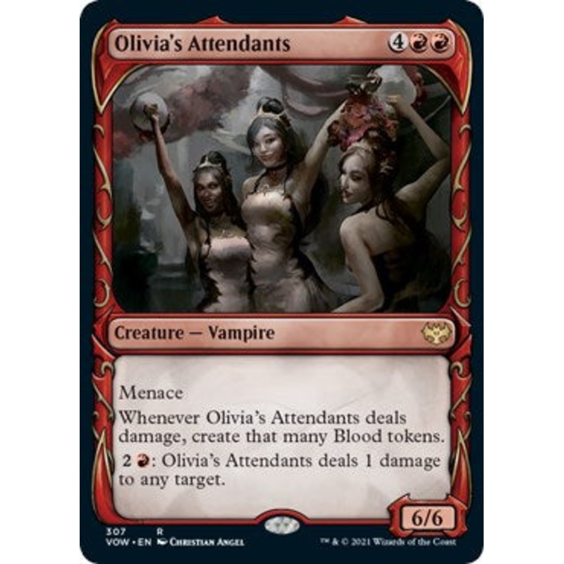 Olivia's Attendants (Showcase) [VOW - 307]