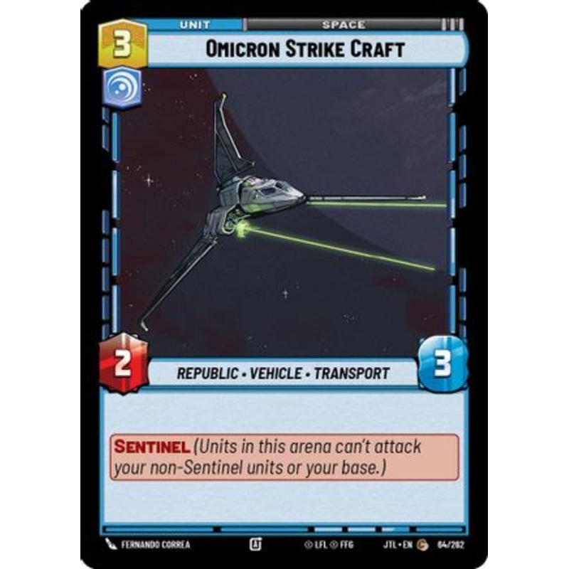 Omicron Strike Craft (064/262) - Jump to Lightspeed
