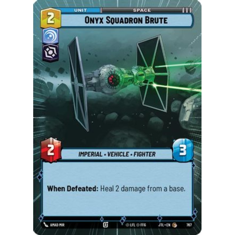 Onyx Squadron Brute (Hyperspace Foil) (767) - Jump to Lightspeed Foil