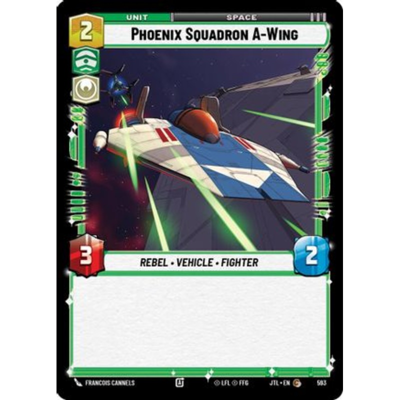 Phoenix Squadron A-Wing (Foil) (593) - Jump to Lightspeed Foil
